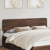 vidaXL T&ecirc;te de lit Ch&ecirc;ne brun 200 cm Bois d'ing&eacute;nierie