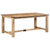 vidaXL Table à dîner 180x90x75 cm bois de manguier massif
