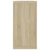 vidaXL Étagères cube murales 2 pcs chêne sonoma bois d'ingénierie