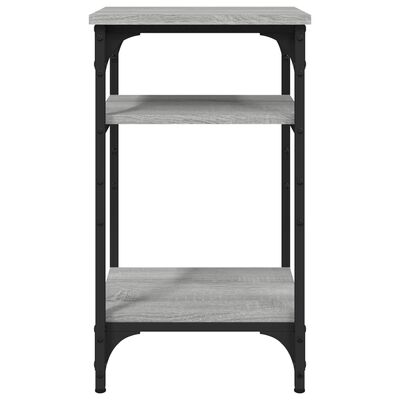 vidaXL Table d'appoint Sonoma gris 35x30x60 cm Bois d'ingénierie