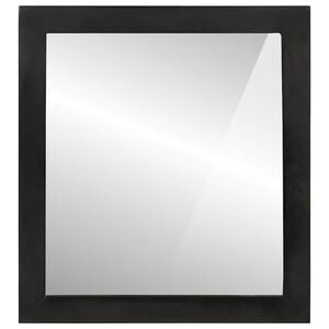 vidaXL Miroir de salle de bain 55x1x60cm verre et bois massif manguier