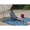 Bo-Camp Tapis d'ext&eacute;rieur Chill mat Oriental 2,7x2 m L bleu