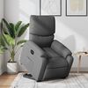 vidaXL Fauteuil inclinable &eacute;lectrique gris fonc&eacute; tissu