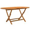 vidaXL Ensemble &agrave; manger de jardin 9pcs bois d'acacia solide textil&egrave;ne
