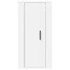 vidaXL Meuble TV mural Blanc 40x34,5x80 cm