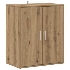 vidaXL Cabinet &agrave; chaussures 60 x 35 x 70 cm Ch&ecirc;ne artisanal 5 &eacute;tag&egrave;res