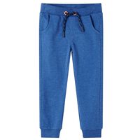 Pantalon de survêtement pour enfants bleu foncé 92