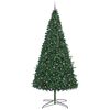 vidaXL Sapin de No&euml;l Vert 400 cm PVC