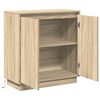 vidaXL Buffet LED Chêne Sonoma 71 x 34,5 x 75 cm Bois d'ingénierie