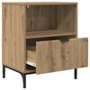 vidaXL Tables de chevet 2 pcs ch&ecirc;ne artisanal 49 x 36 x 61 cm
