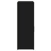 vidaXL Buffet noir 60x30x84 cm bois d'ing&eacute;nierie