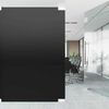 vidaXL Film de fen&ecirc;tre statique Noir 60 x 500 cm PVC