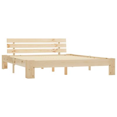 vidaXL Cadre de lit sans matelas 180x200 cm bois massif de pin