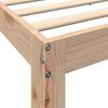vidaXL Lit biblioth&egrave;que sans matelas 180x200 cm bois massif de pin