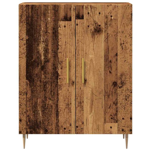 vidaXL Buffet vieux bois 69,5x34x90 cm bois d'ing&eacute;nierie