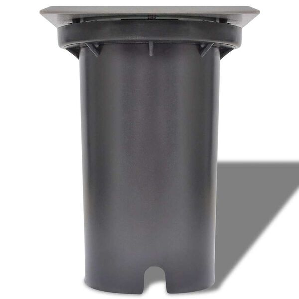 vidaXL Lampes au sol à LED d'extérieur 3 pcs carré