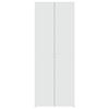 vidaXL Buffet haut blanc 70x42,5x185 cm bois d'ing&eacute;nierie