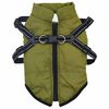 vidaXL Manteau pour chiens avec harnais imperm&eacute;able r&eacute;fl&eacute;chissant L28