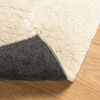 vidaXL Tapis de surface HUARTE Cr&egrave;me 1000 x 80 cm Polyester