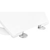 CORNAT Si&egrave;ge de toilette avec fermeture en douceur PREMIUM 4 blanc