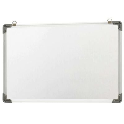 vidaXL Tableau blanc magnétique effaçable à sec Blanc 60x40 cm Acier
