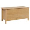 vidaXL Bo&icirc;te de rangement Hill Marron miel 90 x 40 x 45 cm