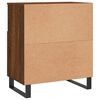 vidaXL Buffet Ch&ecirc;ne marron 60x35x70 cm Bois d'ing&eacute;nierie