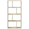 vidaXL Biblioth&egrave;que ch&ecirc;ne sonoma 60x20x120,5 cm bois d'ing&eacute;nierie