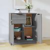 vidaXL Buffet Sonoma gris 60x30x70 cm Bois d'ing&eacute;nierie