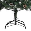 vidaXL Sapin de No&euml;l artificiel Vert 240 cm PVC, plastique et acier