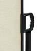 vidaXL Auvent lat&eacute;ral r&eacute;tractable cr&egrave;me 220x1000 cm