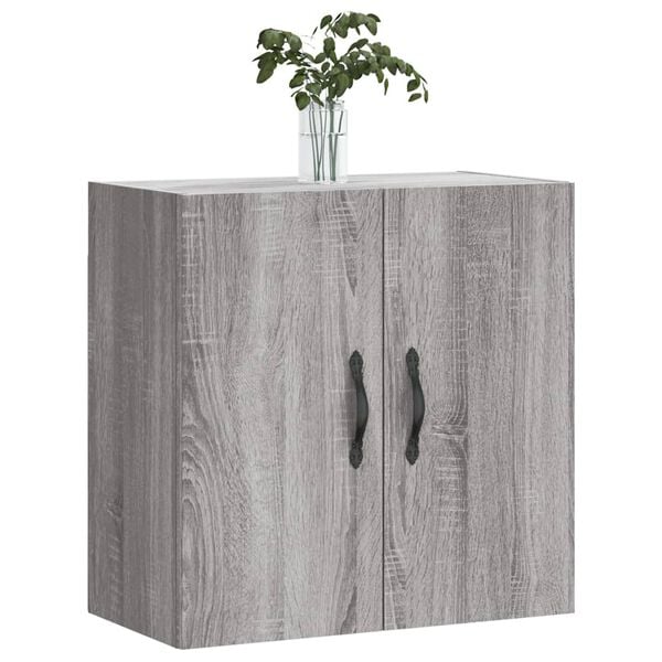 vidaXL Armoire murale sonoma gris 60x31x60 cm bois d'ing&eacute;nierie