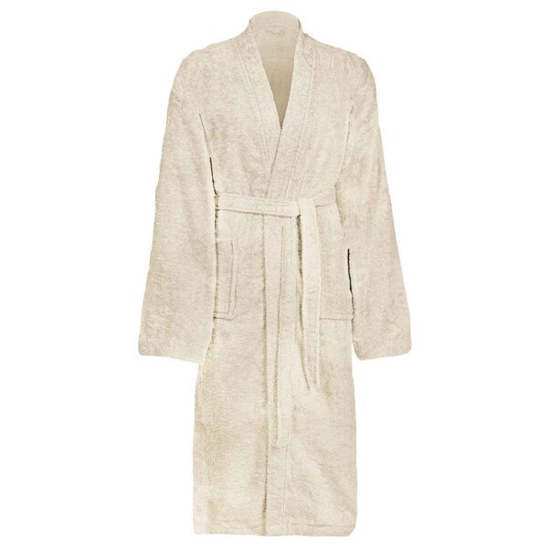 vidaXL Peignoir KINN Cr&egrave;me L Coton