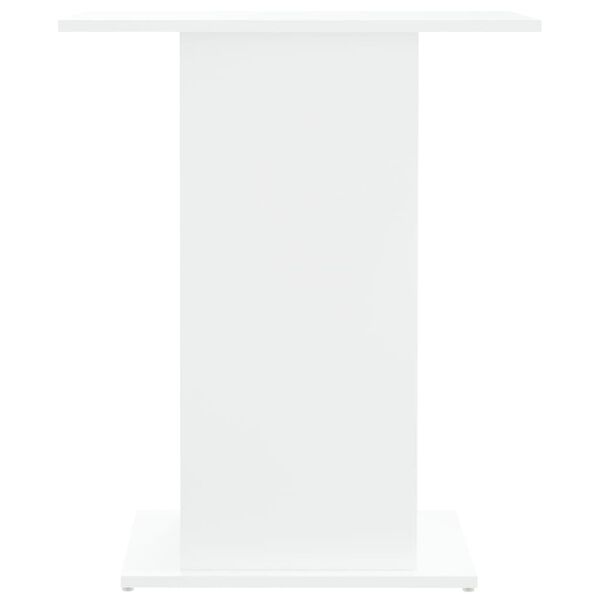 vidaXL Support pour aquarium blanc 60,5x36x72,5 cm bois d'ingénierie