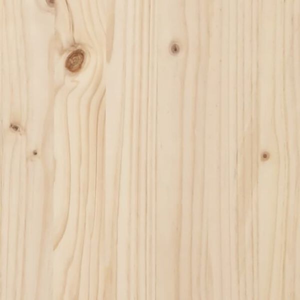 vidaXL T&ecirc;te de lit 106x4x100 cm Bois massif de pin