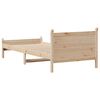 vidaXL Cadre de lit sans matelas 75x190 cm bois de pin massif