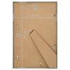 vidaXL Collage de cadres photo 5 pcs de mur table Argent&eacute; 70x90 cm MDF
