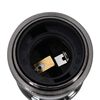 vidaXL Douilles de lampe 2 pcs noir brillant E27