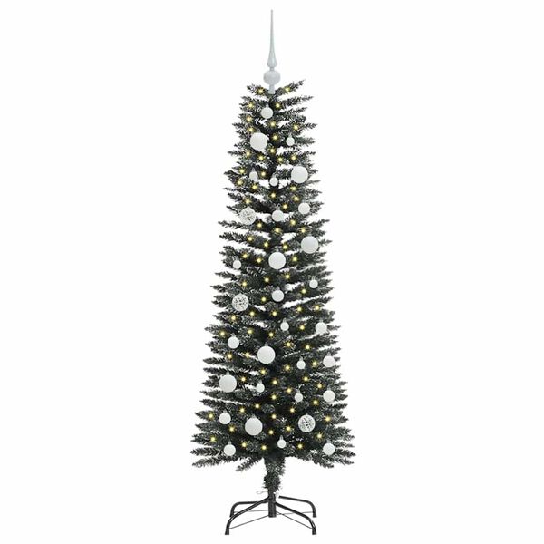 vidaXL Sapin de No&euml;l artificiel Vert 120 cm PVC, plastique et acier