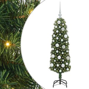 vidaXL Sapin de No&euml;l artificiel Vert 120 cm PVC et acier et plastique