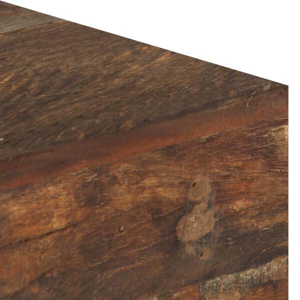vidaXL Tabouret 35x35x40 cm Bois de r&eacute;cup&eacute;ration solide