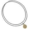 vidaXL Corde en Cuir Noir &Oslash;1 mm x 5 m Cuir