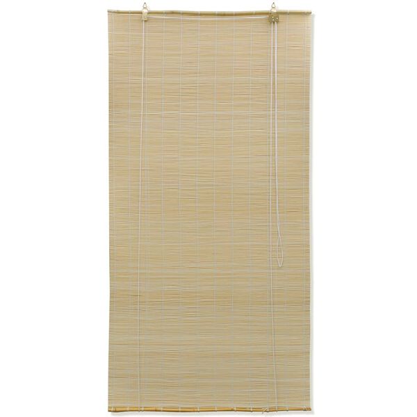 vidaXL Store roulant en bambou 150x160 cm Naturel