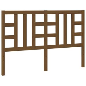 vidaXL T&ecirc;te de lit Marron miel 166x4x100 cm Bois massif de pin