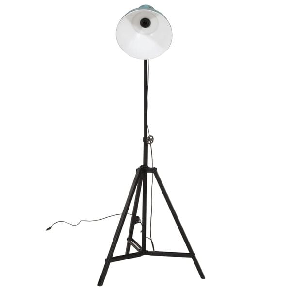 vidaXL Lampadaire 25 W bleu délavé 61x61x90/150 cm E27