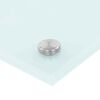 vidaXL Protection de cuisine 2 pcs Blanc 100 x 60 cm verre tremp&eacute;