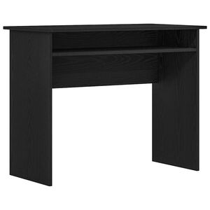 vidaXL Bureau en ch&ecirc;ne noir 90x50x74 cm bois d'ing&eacute;nierie