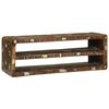 vidaXL Meuble TV 100 x 32 x 36 cm Bois massif de r&eacute;cup&eacute;ration