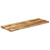 vidaXL Dessus de table bord vivant 120x40x3,8 cm bois de manguier brut