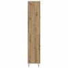 vidaXL Haut Armoire avec tiroir Ch&ecirc;ne artisanal 69,5 x 34 x 180 cm